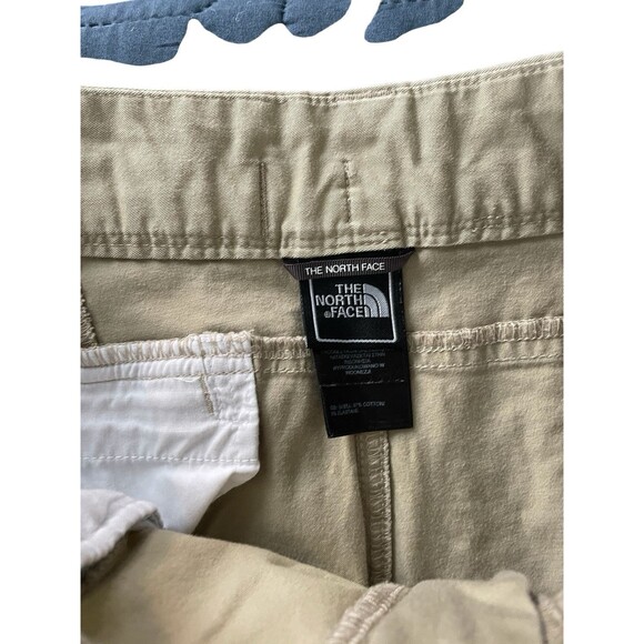The North Face Women's Tan Stretch Capri Size 8 Regular Outdoor Hiking Walking - Picture 7 of 13